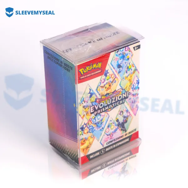 Custodia semirigida per Bundle 6 Bustine / Kit Prerelease Pokémon