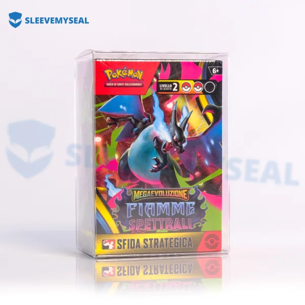 Custodia semirigida per Bundle 6 Bustine / Kit Prerelease Pokémon