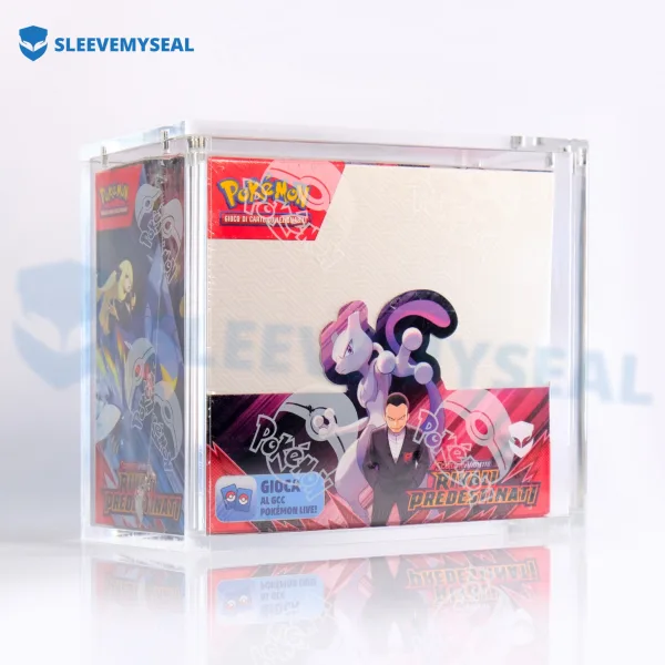 Teca per Box 36 Bustine Pokémon (2 Magneti)