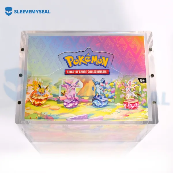 Teca acrilica per Display da 8 MiniTin Pokémon
