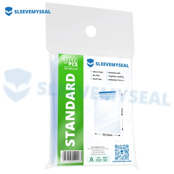 Sleeves Standard 66,5 × 91 mm