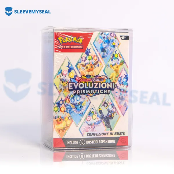 Custodia semirigida per Bundle 6 Bustine / Kit Prerelease Pokémon