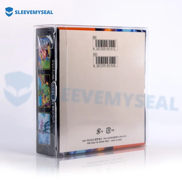Custodia semirigida per Box Giapponese 30 Bustine Pokémon