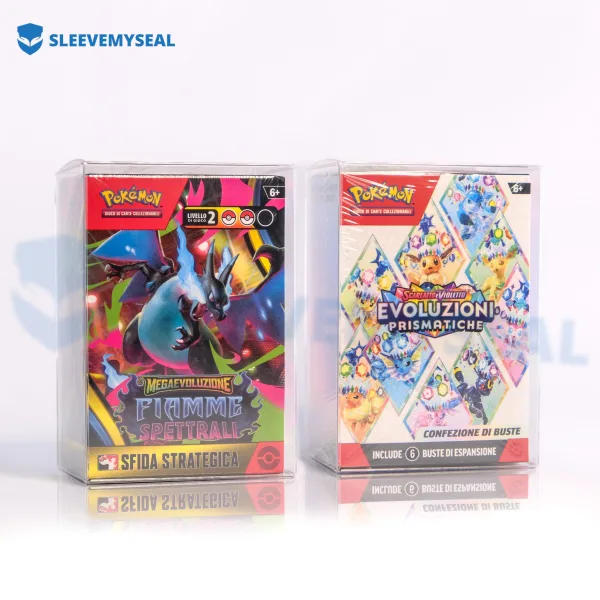 Custodia semirigida per Bundle 6 Bustine / Kit Prerelease Pokémon
