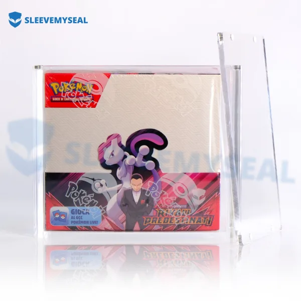 Teca per Box 36 Bustine Pokémon (2 Magneti)