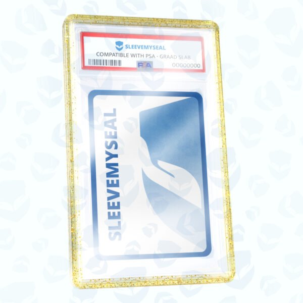 Bumper Guard per carte gradate PSA e GRAAD - GOLDEN [Gold] — vista frontale